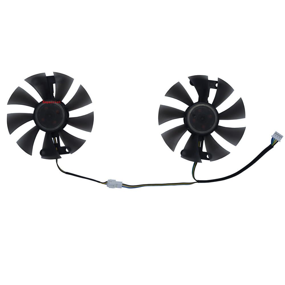 2Pcs/Set,Video Card Fan,85MM D - Rx 580 8Gb 2048Sp Gpu recension och pris