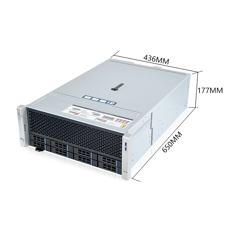 ALEO 4U 8-Bay Rackmount AI GPU - 8 Gpu 4U Server Chassis recension och pris