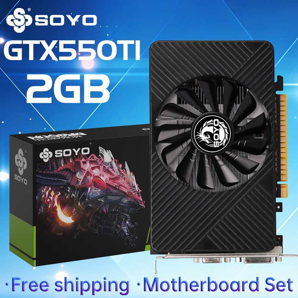 SOYO GTX 550TI Graphics Card G - Rtx 3070 8Gb Graphics Card recension och pris