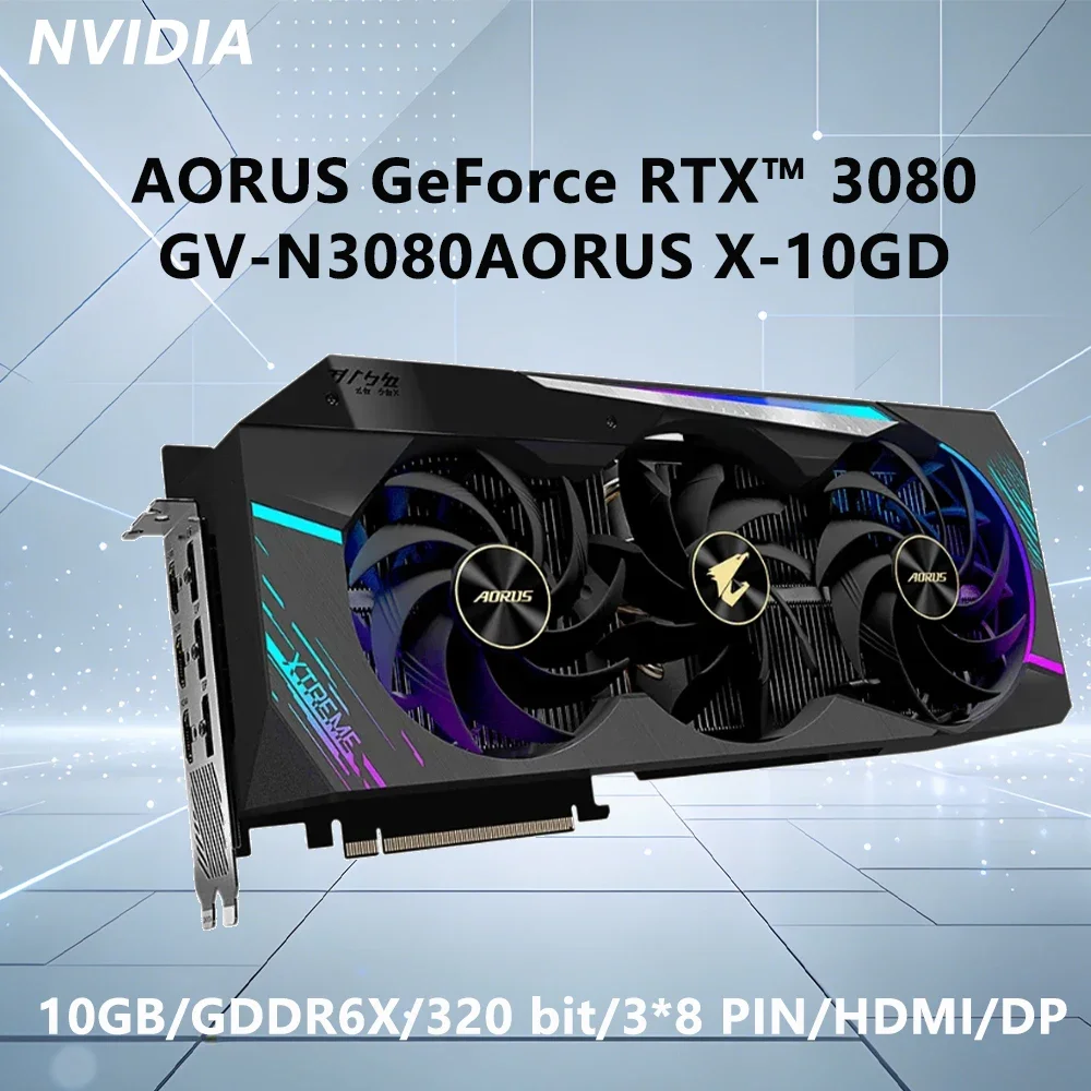 GIGABYTE NVIDIA AORUS RTX 3080 - Rtx 3080 10Gb Gpu recension och pris