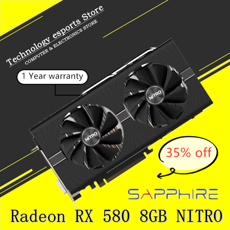 SAPPHIRE Original RX 580 8G NI - Rtx 3070 8Gb Graphics Card recension och pris